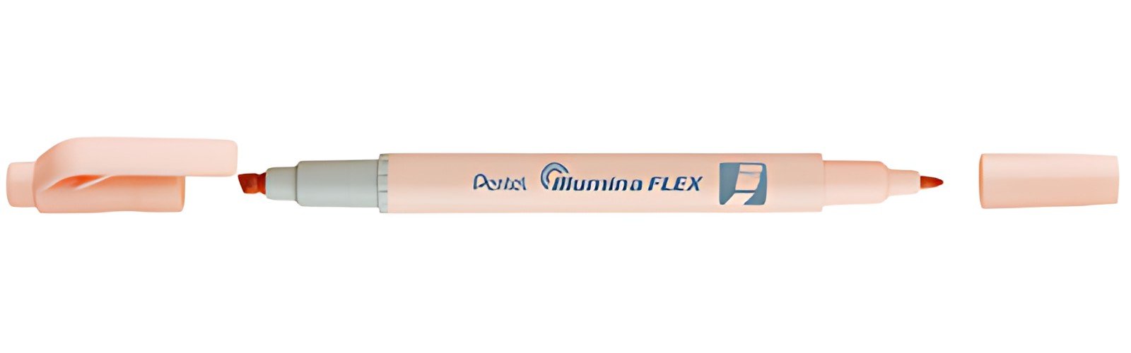 Pentel Surligneur Illumina Flex Pastel, orange pastel