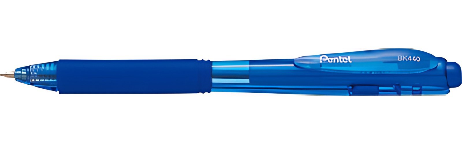 Pentel Stylo à bille rétractable BK440, bleu
