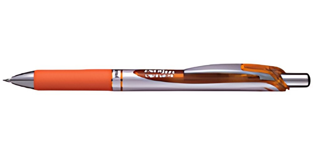 Pentel Stylo roller encre gel Energel BL77, orange