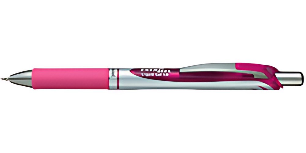 Pentel Stylo roller encre gel Energel BL77, rose