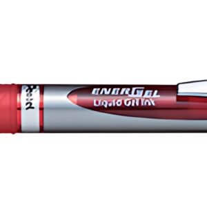 Pentel Liquid stylo roller à encre gel Energel BL80, rouge