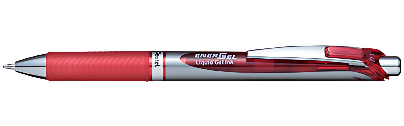 Pentel Liquid stylo roller à encre gel Energel BL80, rouge