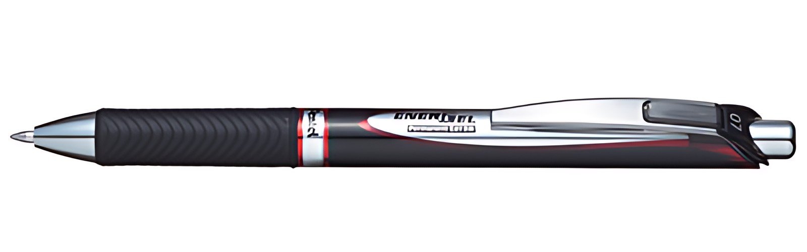 Pentel Stylo roller Liquid Gel EnerGel Document, rouge