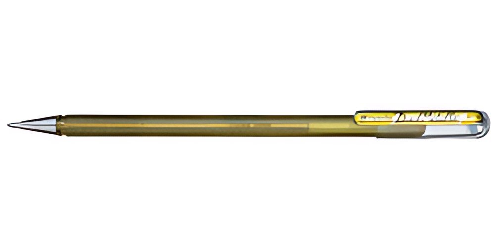 Pentel Hybrid Stylo roller encre gel "Dual Pen", or