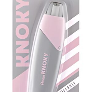 Pentel Ruban correcteur rétractable KNOKY, 5 mm x 6 m, gris