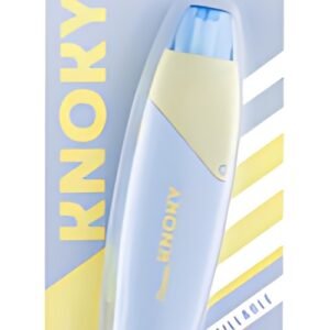 Pentel Ruban correcteur rétractable KNOKY, 5 mm x 6 m, bleu