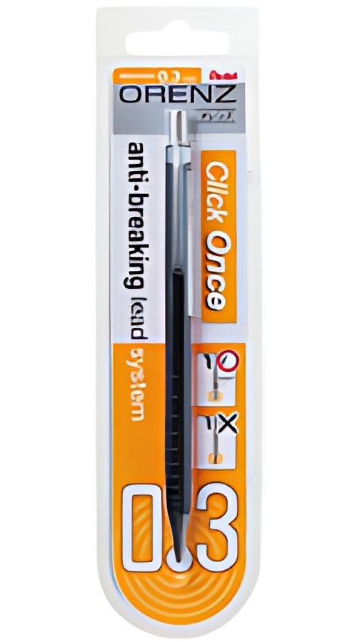Pentel Porte-mines ORENZ, 0,3 mm, noir
