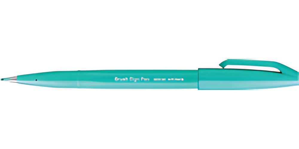 PentelArts Stylo feutre Brush Sign Pen SES15, vert émeraude