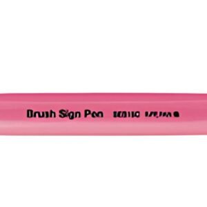 PentelArts Stylo feutre Brush Sign Pen SES15, rose fluo
