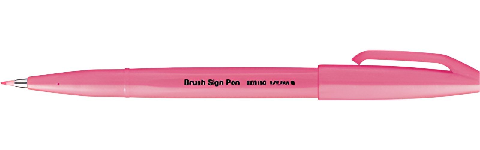 PentelArts Stylo feutre Brush Sign Pen SES15, rose fluo