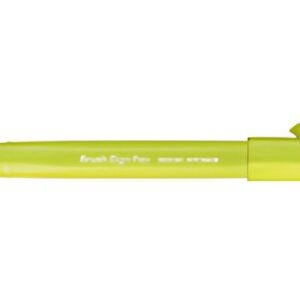 PentelArts Stylo feutre Brush Sign Pen SES15, vert citron