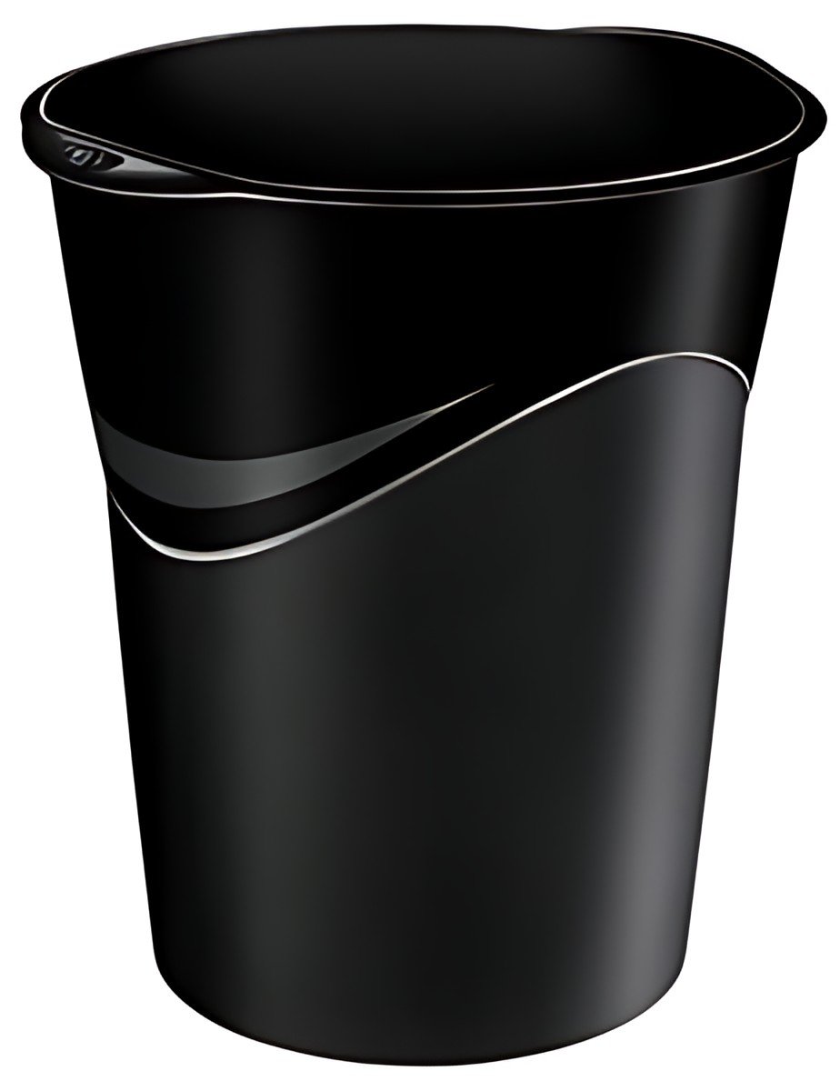 CEP Corbeille à papier CepPro GreenSpirit, 14 litres, noir