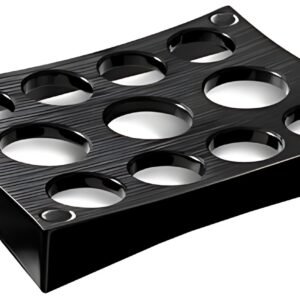 CEP Porte-gobelet, pour 11 gobelets, noir, en polystyrène