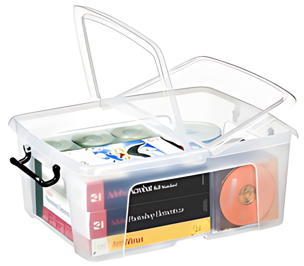 CEP Boîte de rangement strata, 24 litres, transparent