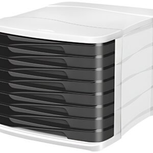 CEP Module de classement ELLYPSE OWA, 8 tiroirs, noir