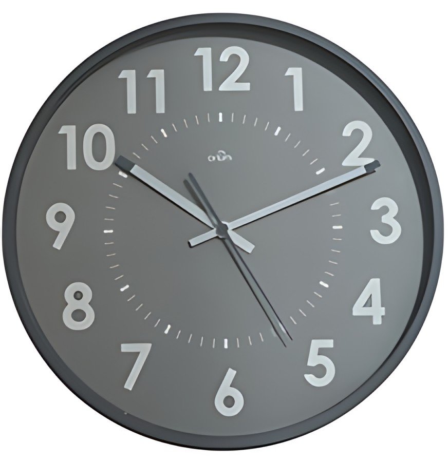 CEP Orium Horloge silencieuse, mouvement à quartz, gris