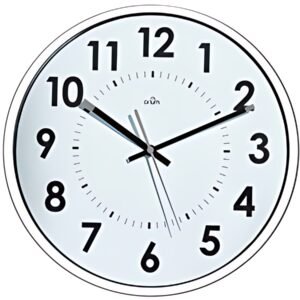 CEP Orium Horloge silencieuse, mouvement à quartz, blanc
