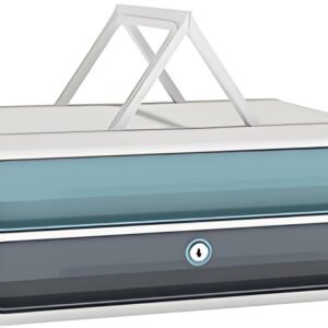CEP Module de rangement MoovUp SECURE, 2 tiroirs,gris/menthe