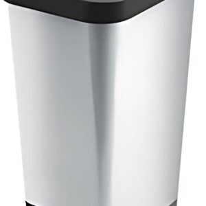 CEP Poubelle à pédale ROSSIGNOL, 45 litres, gris