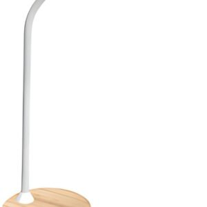 CEP Lampe de bureau LED FLEX Silva, chêne/blanc