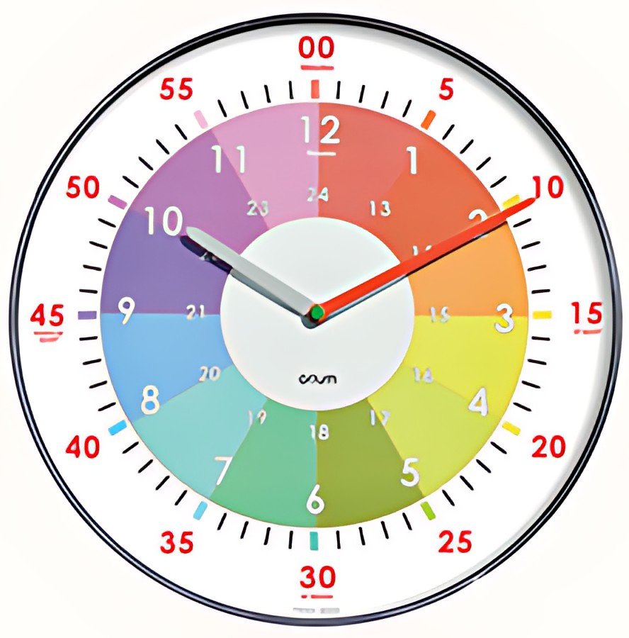 CEP Orium Horloge éducative Practice, diamètre 300 mm
