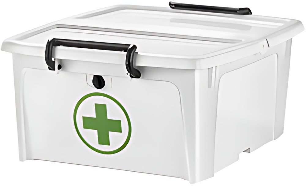 CEP Boîte à pharmacie HW 698 - 1ers secours, 20 litres