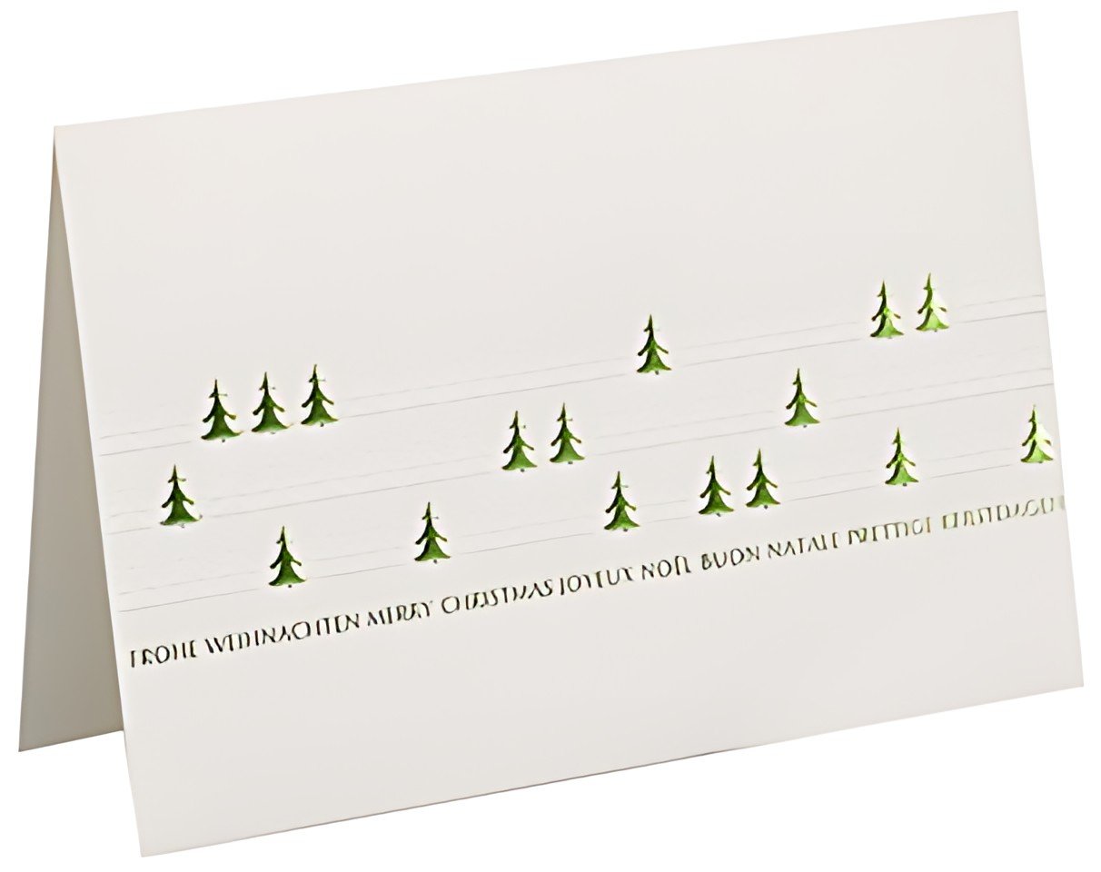 RÖMERTURM Carte de Noël "Noël en forêt"