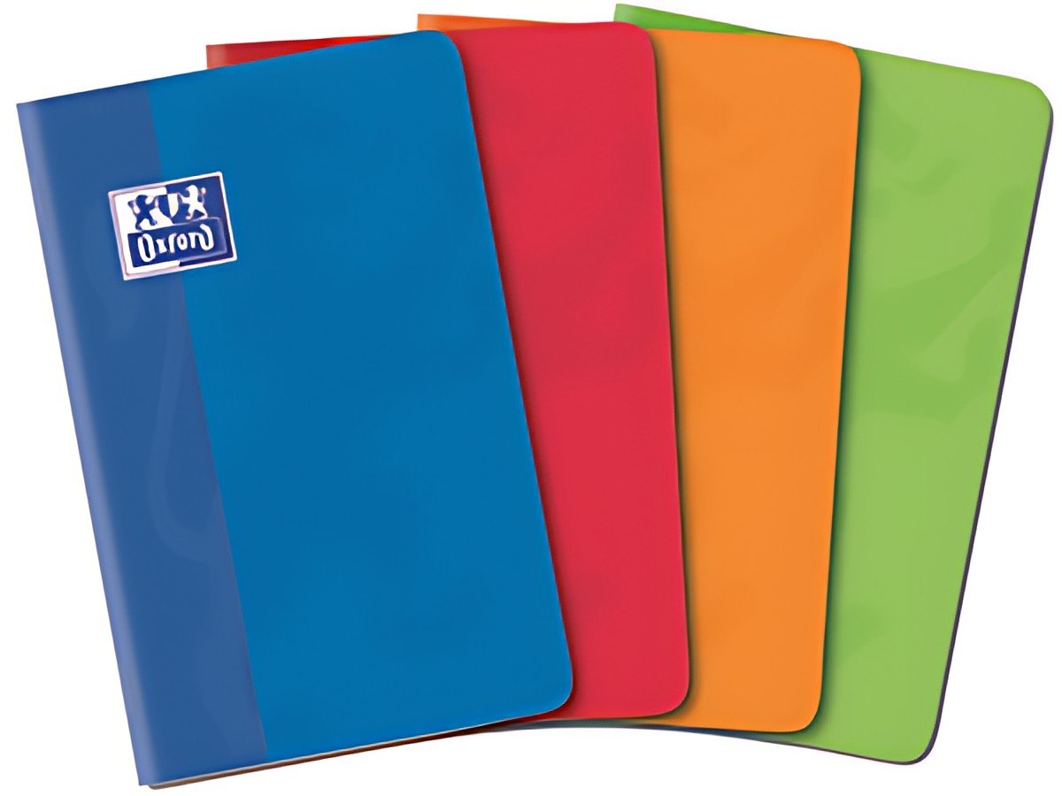 Oxford Carnet, piqûre, 90 x 140 mm, quadrillé 5x5