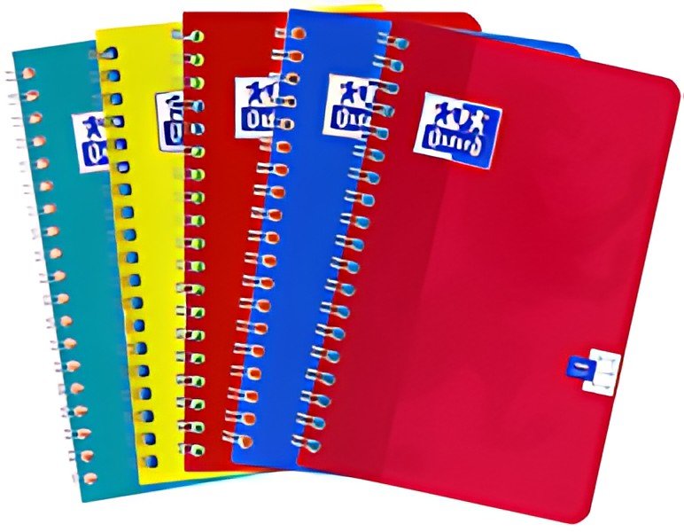 Oxford Carnet reliure intégrale, 110 x 170 mm, quadrillé 5x5