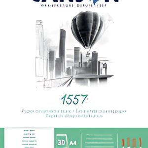 CANSON Bloc papier dessin "1557", A5, 180 g/m2, 30 feuilles