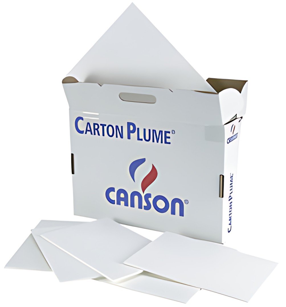 CANSON Carton Plume, A3, blanc
