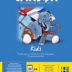 CANSON Bloc de papier pour la peinture Kids, A3, 200 g/m2