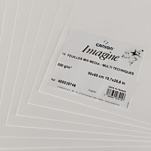 CANSON Papier à dessin Imagine, 500 x 650 mm, 200 g/m2
