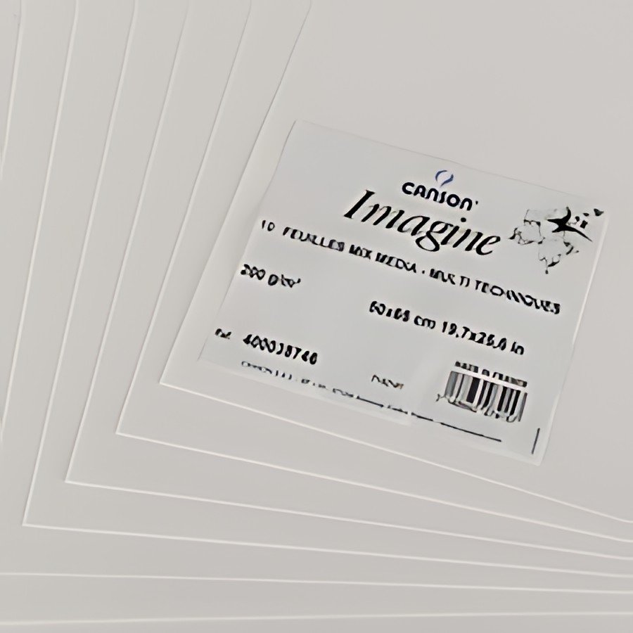CANSON Papier à dessin Imagine, 500 x 650 mm, 200 g/m2