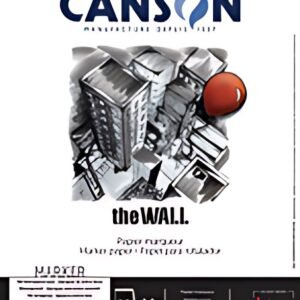CANSON Bloc papier dessin spiralé "The WALL", A3, 200 g/m2