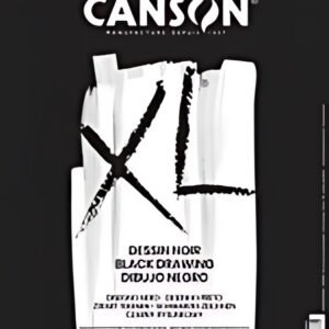 CANSON Bloc à croquis et études XL Noir, A5, noir