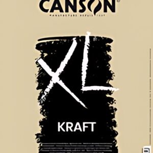 CANSON Bloc croquis et études XL KRAFT, A5