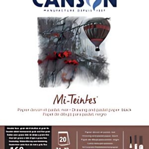 CANSON Papier beaux-arts Mi-Teintes, en album, 240 x 320 mm