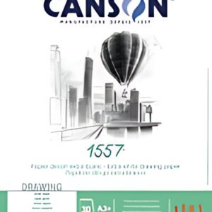 CANSON Album spiralé papier dessin 1557, A3+, 180 g/m2