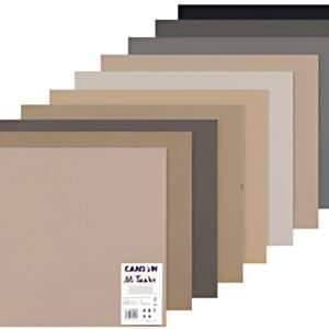 CANSON Papier dessin Mi-Teintes, 500 x 650 mm, assorti