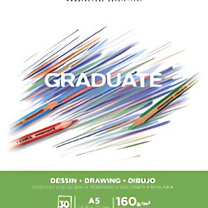 CANSON Bloc de dessin GRADUATE MIXED DESSIN, A4