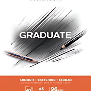 CANSON Bloc de dessin GRADUATE CROQUIS, A4