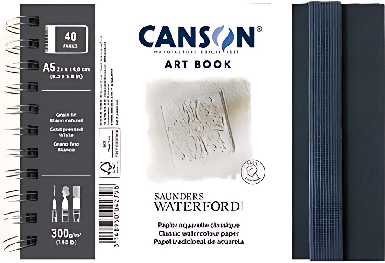 CANSON Carnet de dessin ART BOOK Saunders Waterford, A5