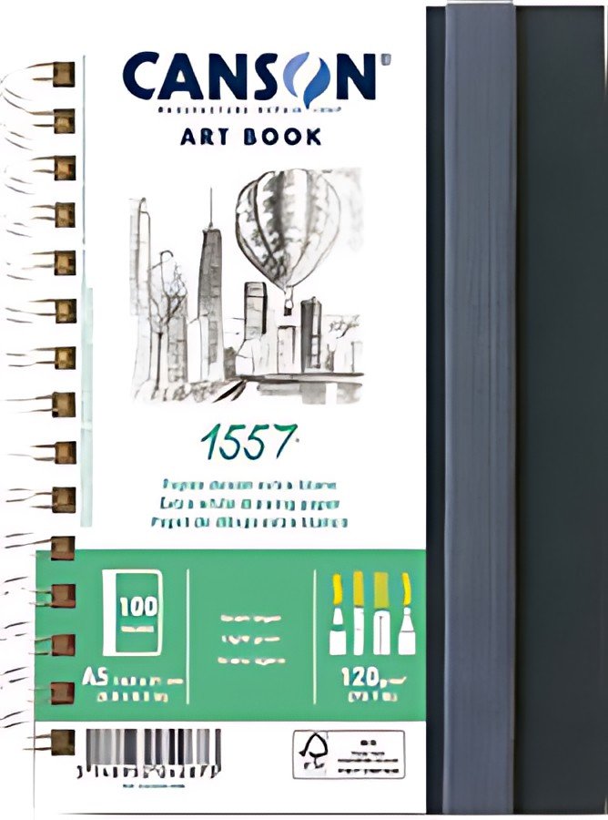 CANSON Carnet de croquis ART BOOK 1557, A5