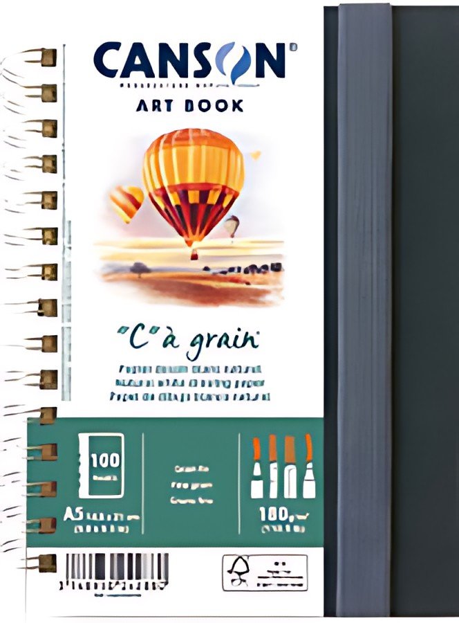 CANSON Carnet de croquis ART BOOK "C" à grain, A5