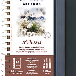 CANSON Carnet de croquis ART BOOK Mi-Teintes, A5, blanc