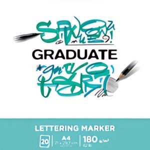 CANSON Bloc de dessin GRADUATE LETTERING MARKER, A4