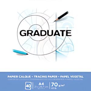 CANSON Bloc de calque GRADUATE, 70 g/m2, A4