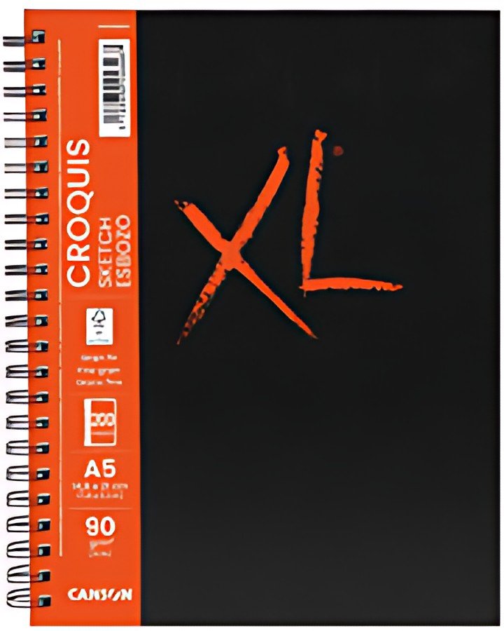 CANSON Carnet de dessin XL BOOK CROQUIS, A5