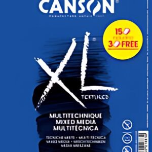 CANSON Bloc de dessin XL MIXED MEDIA Textured Promo, A5